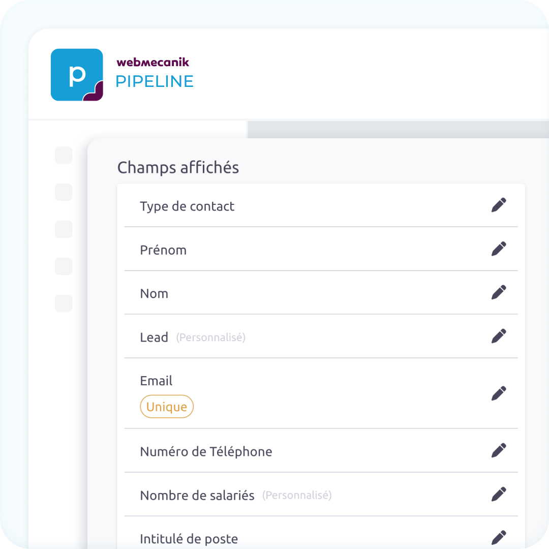 Personalisierung der Kontakte